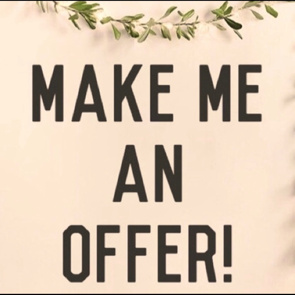 Make me an offer!